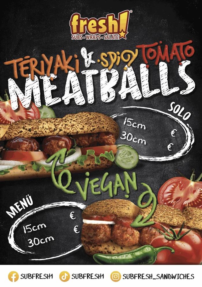 Spicy Tomato & Teriyaki Meatballs (Vegan)