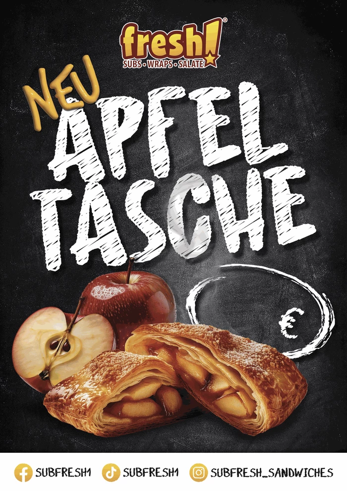 Apfeltasche